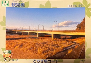 観晃橋のカード